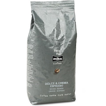 Grains de café dolce & crema 1kg