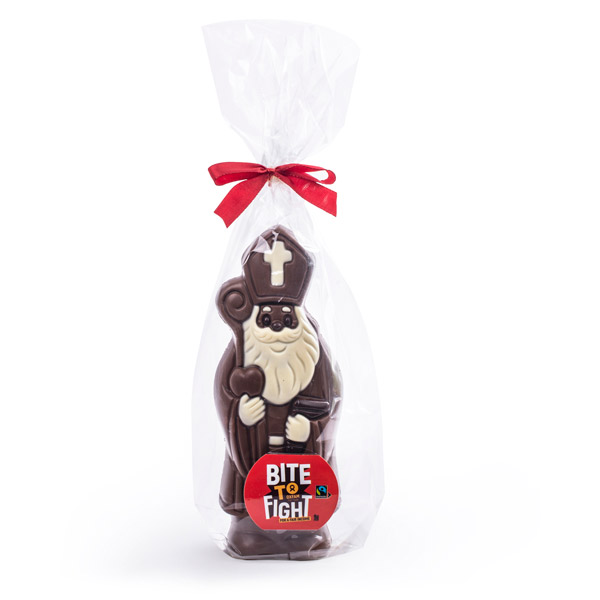 Sint melkchocolade Fairtrade 150g