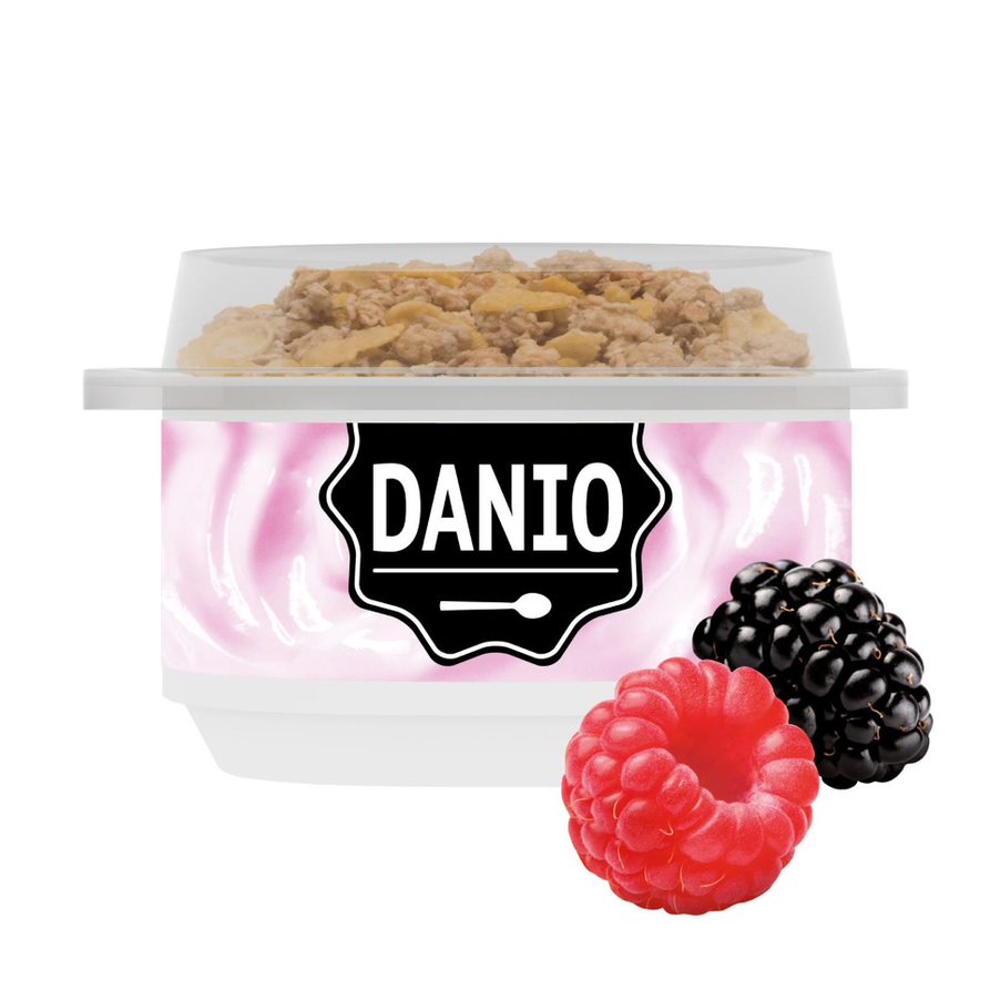 Danio cereals rode vruchten 150g