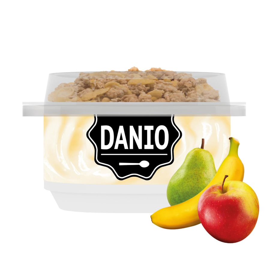 Danio cereals pomme-poire-banane 150g