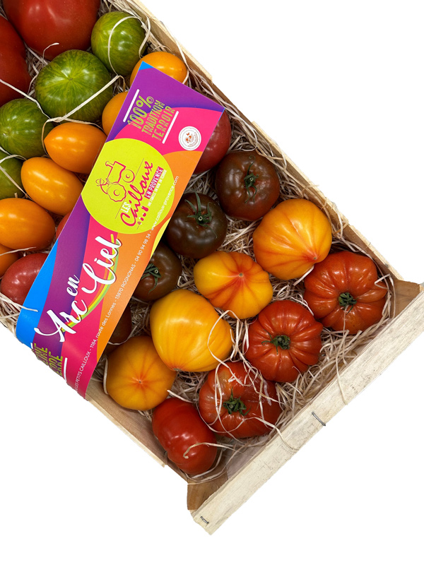 Tomates LUXE saveur d'antan mix caisse 5kg