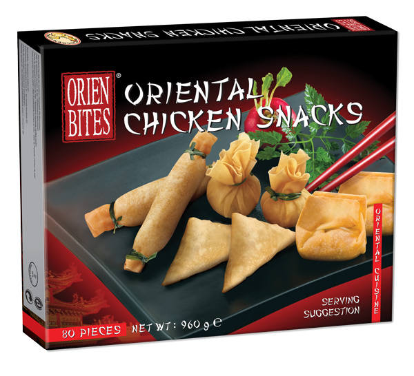 Oriental chicken snacks 12gx80