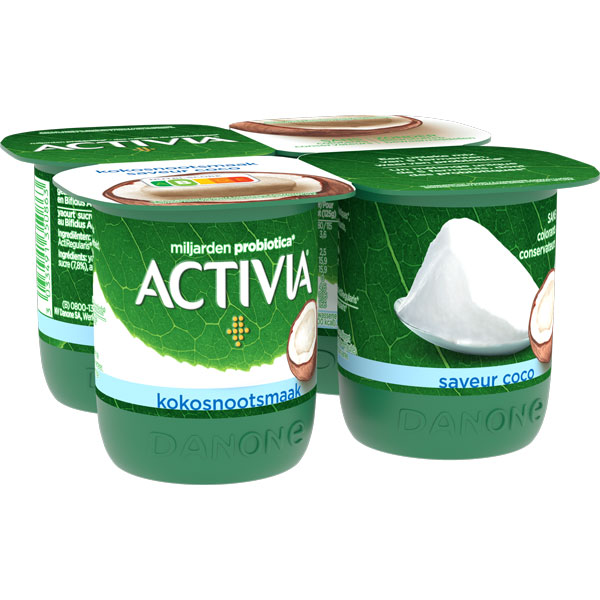 Yoghurt Activia kokos 125gx4
