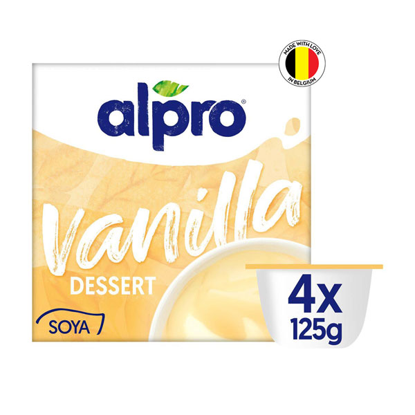 Soja crème dessert soja à la vanille 125g x4