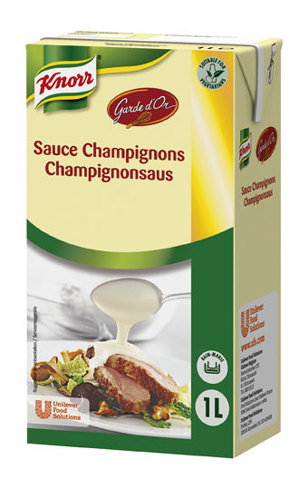 Sauce champignons liquide 1L