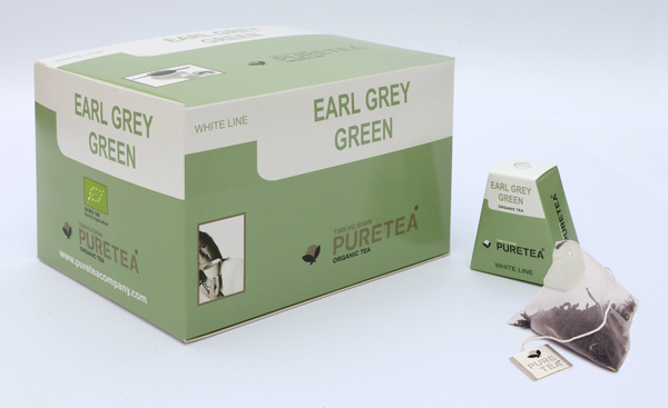 Thé Earl Grey green BIO 36 sachets