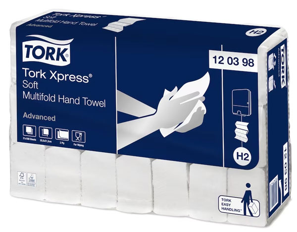 Handdoek soft Xpress multif. 2L 180vellen 21st