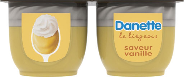 Danette Liegeois vanille 100gx4