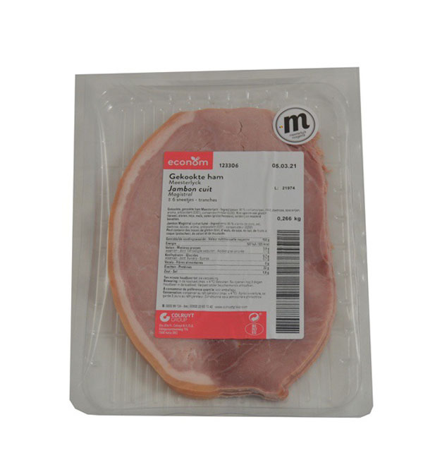 Jambon cuit Magistral ±6 tranches 250g