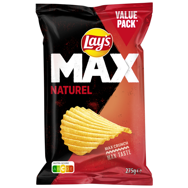 Chips Lay's MAX natuur 275g