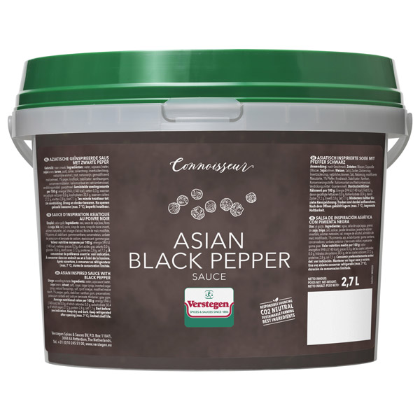Connoisseur Asian Black pepper sauce 2,7L