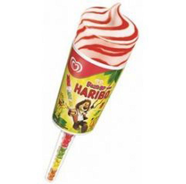 Haribo push-up vanille-fraise 85mlx30