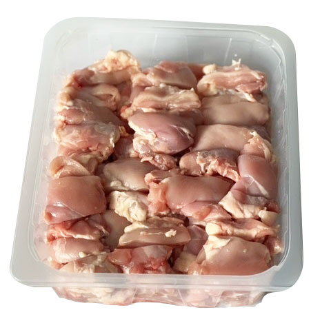 Hauts de cuisses de poulet coupées en trois ±3,5kg