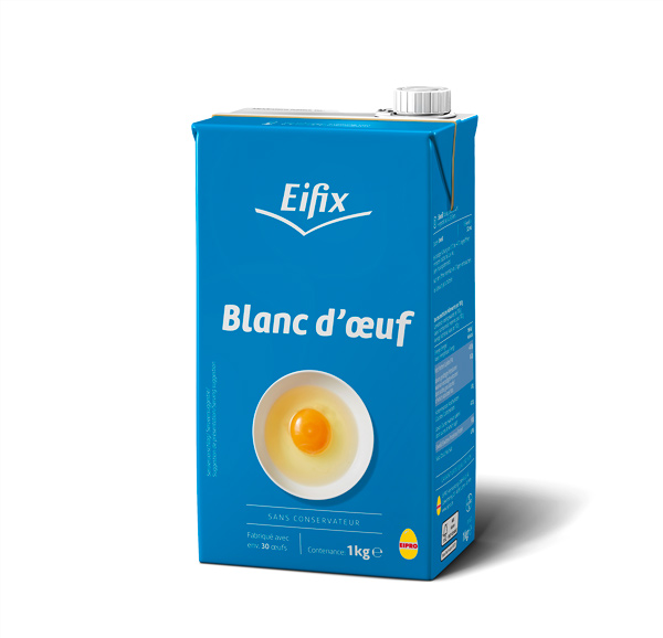 Blanc d'oeuf élevage au sol liquide 1L