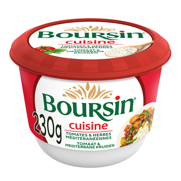Boursin cuisine tomate-herbes 230g