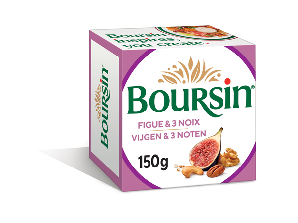 Boursin figues - 3 noix 150g