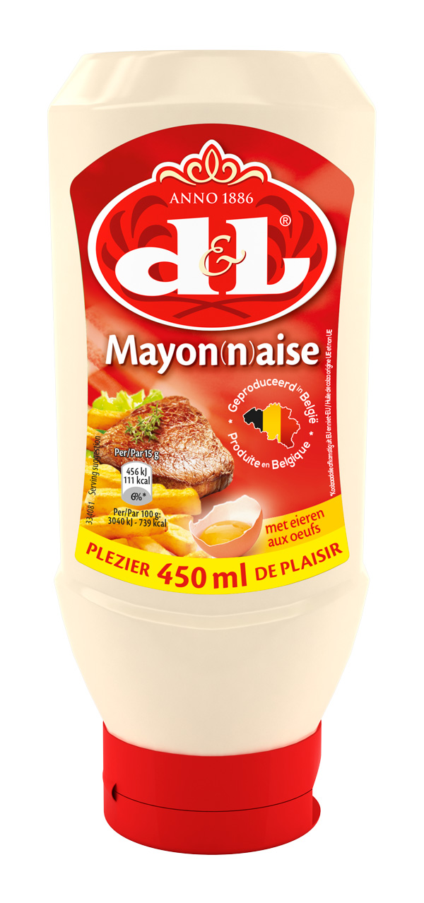 Mayonnaise aux oeufs squeeze 450ml