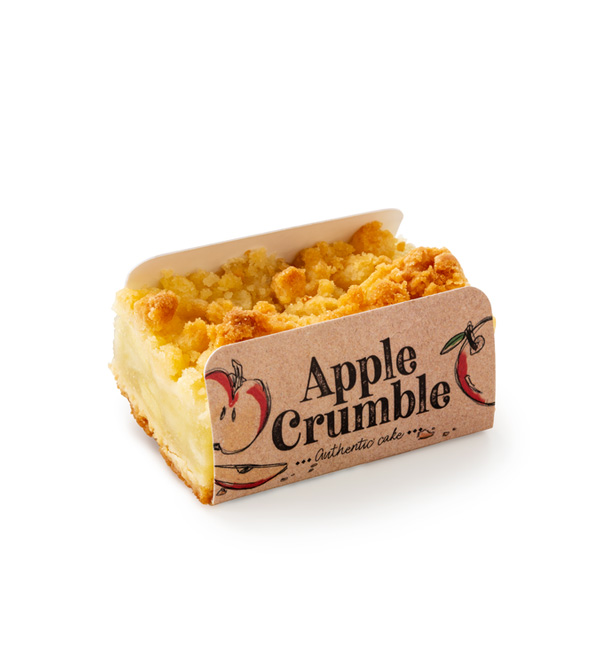 Apple crumble cake ind.50gx100
