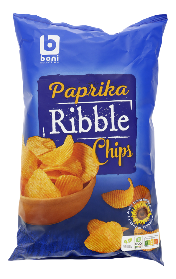 Ribble chips paprika 200g