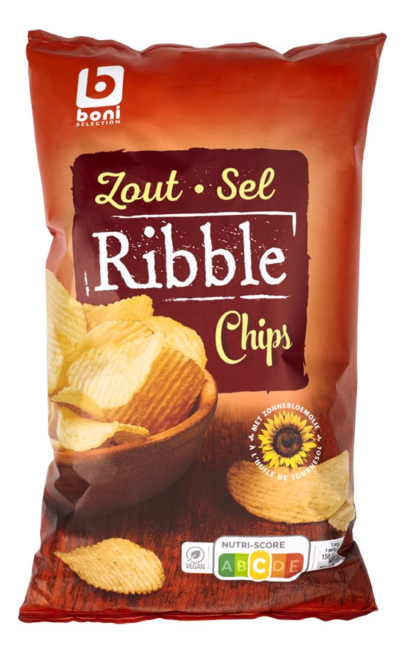 Ribble chips au sel 200g