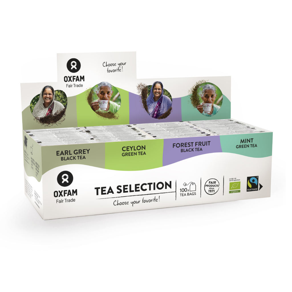 Thee 4 smaken BIO Fairtrade 4x(25builtjes)