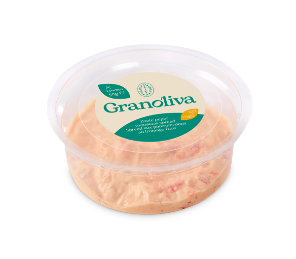 Zoete peper met roomkaas spread 50g