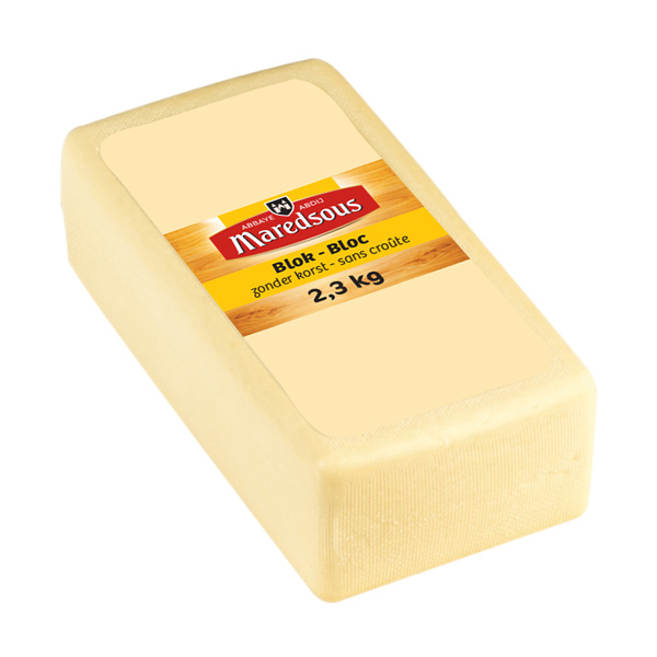 Kaas zonder korst 28,5% 2,3 kg