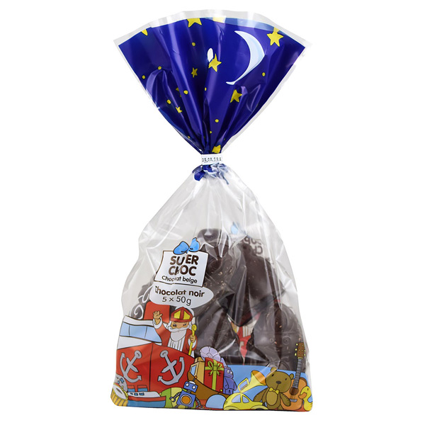 St-Nicolas figurines chocolat fondant 250g