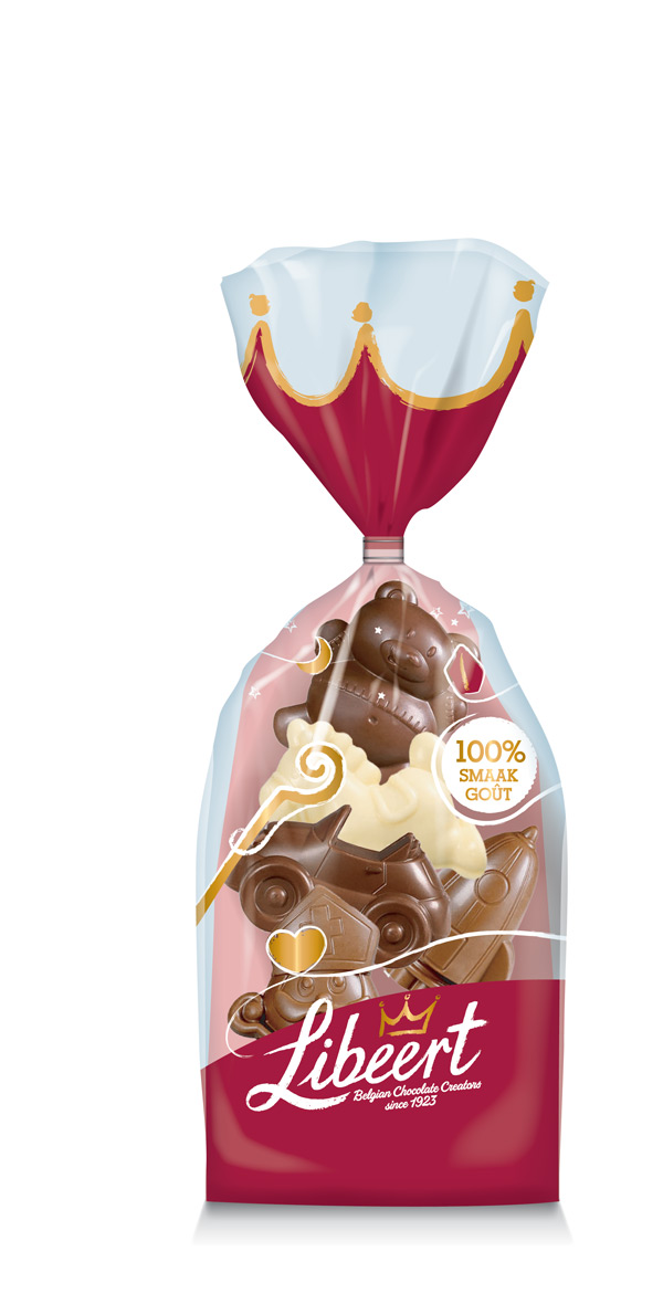 St.Nicolas choc.mix lait-blanc-noir COH MB 175g