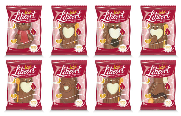 Sint figuurtje melkchocolade decor ind. COH MB 35g