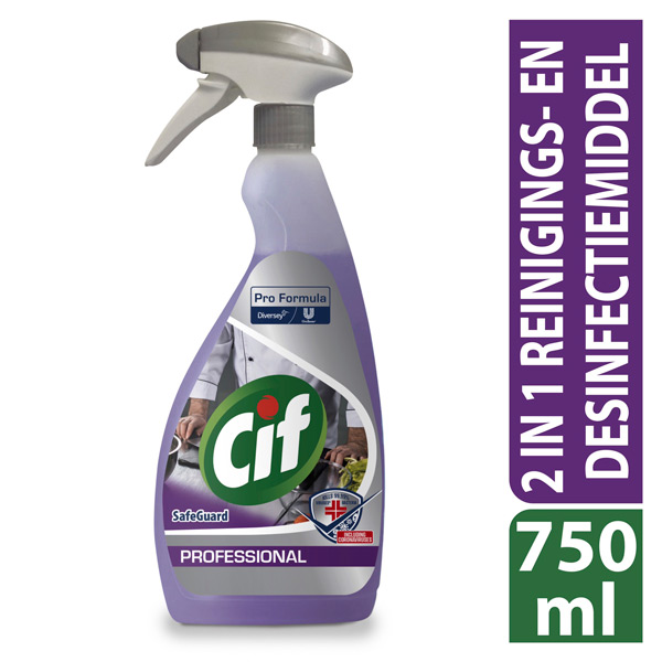 PF SafeGuard 2in1 reiniging en desinfectie 750ml