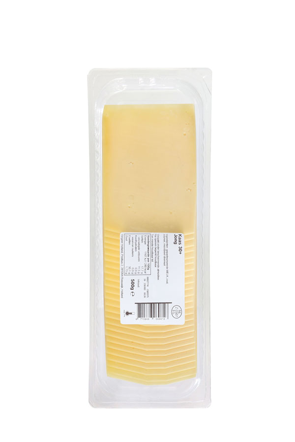 Kaas jong sneetjes 30% (20gx25)