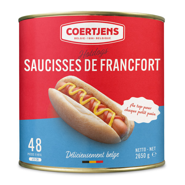 Saucisses de Francfort 48p 1,92kg