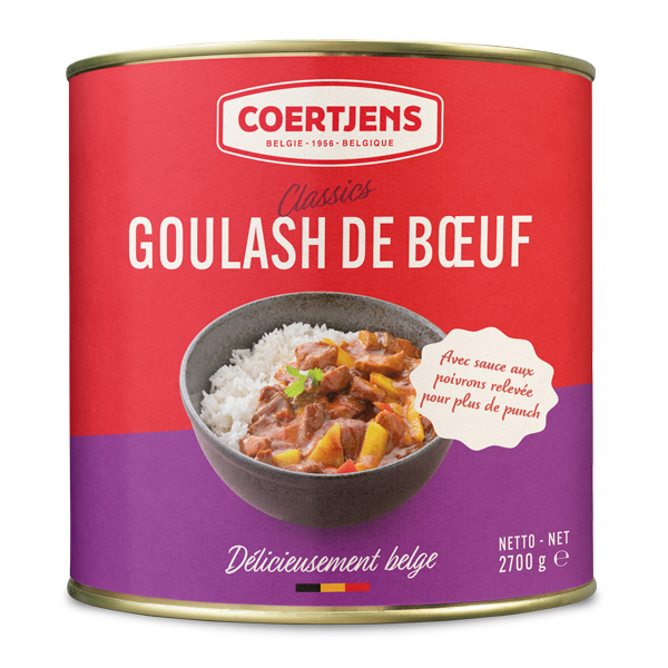 Goulash de boeuf 2,7kg