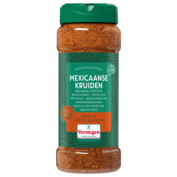 Mexicaans kruiden grof met zout PURE 330g