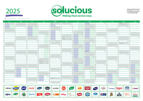 Solucious muurplanner 2026