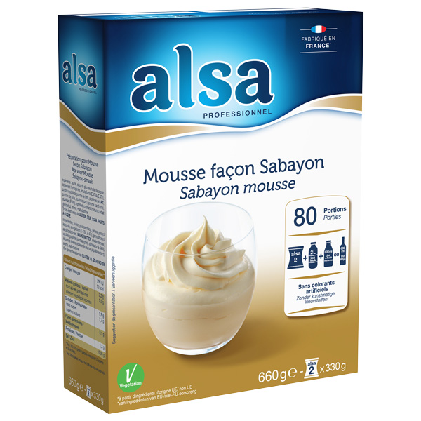 Mousse sabayon (9L) 660g