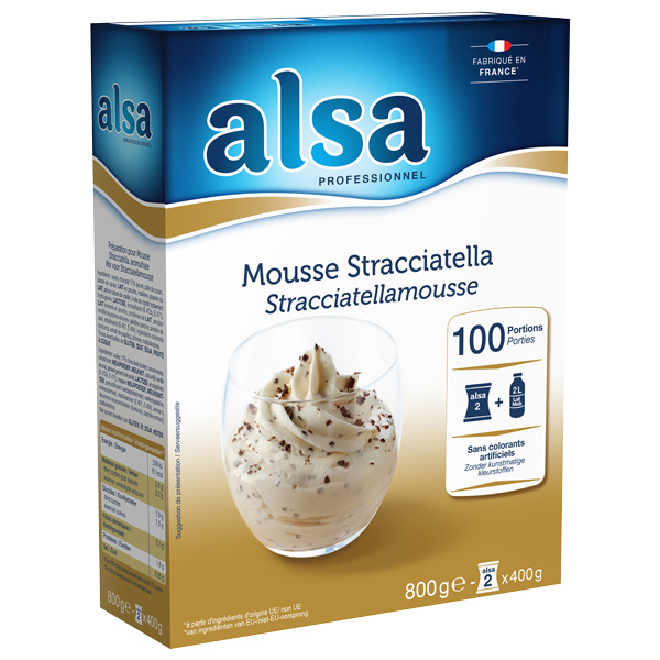 Mousse straciatella (8L) 800g