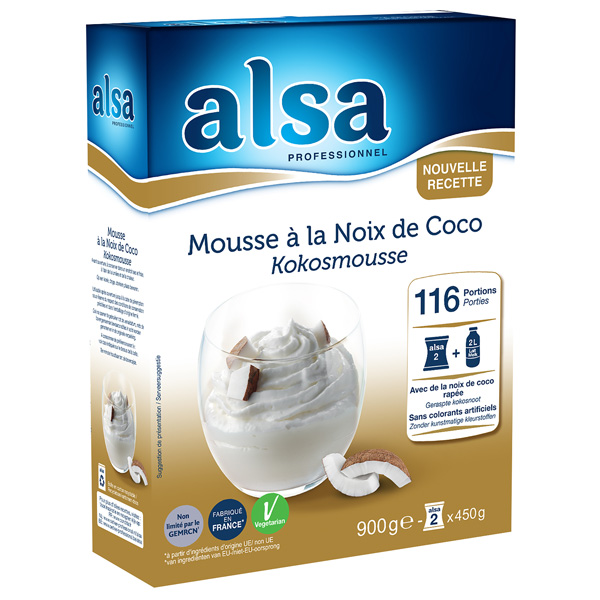 Mousse kokos (106p) 900g