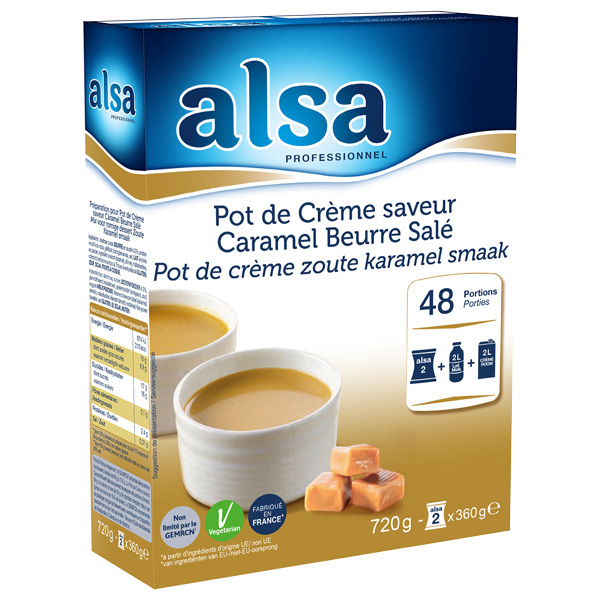 Crème caramel beurre salé (48p) 720g