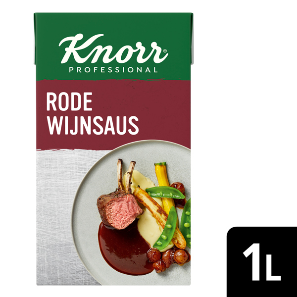 Rode wijnsaus vloeibaar 1L