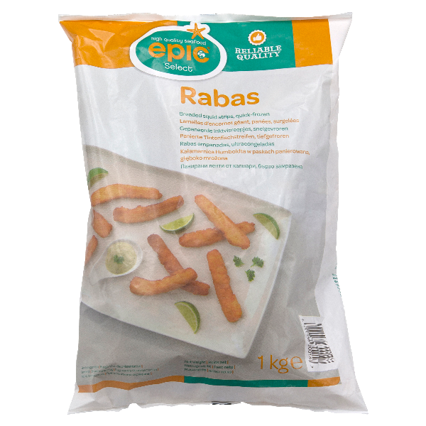 Inktvisreepjes gepan. 1kg