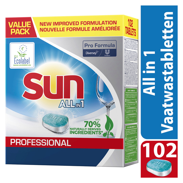 Pro Formula all-in-1 vaatwastabletten 102st
