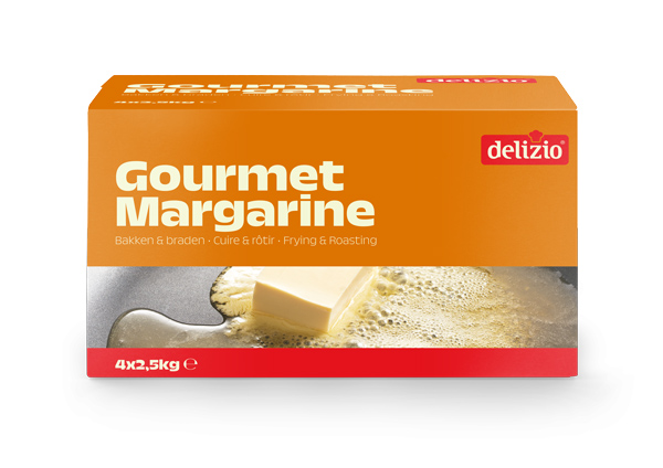 Gourmet margarine 2,5kgx4