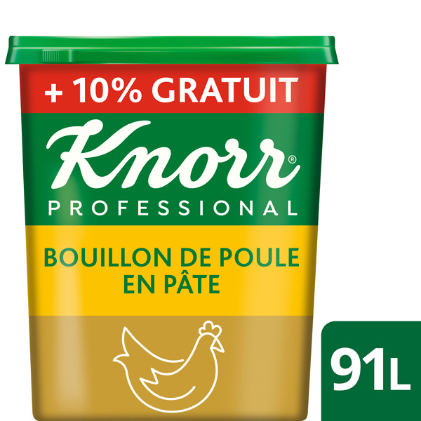 Bouillon de poule en pâte (91L) 1,5kg +10% gratuit