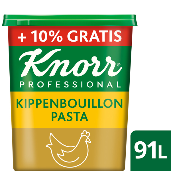 Kippenbouillon pasta (91L) 1,5kg + 10% gratis