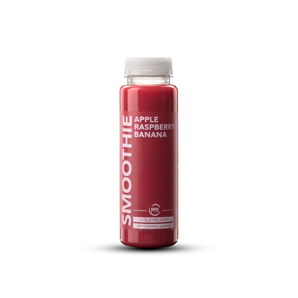 Smoothie framboos-appel-banaan 25cl
