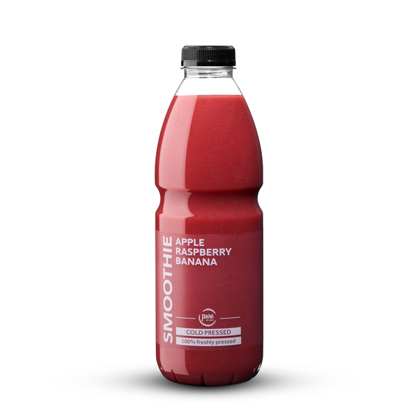 Sap smoothie framboos-banaan 1L