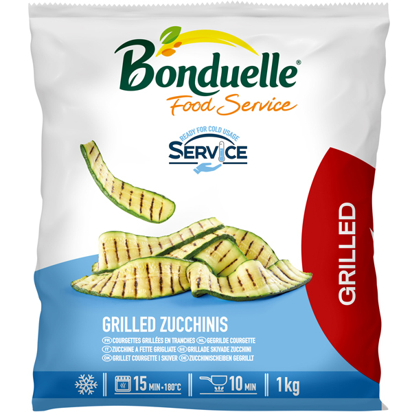 Courgetteplakjes gegrild 1kg