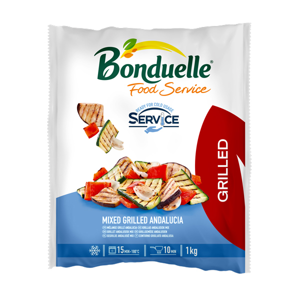 Groentenmix gegrild Andalucia 4 soorten minuut 1kg